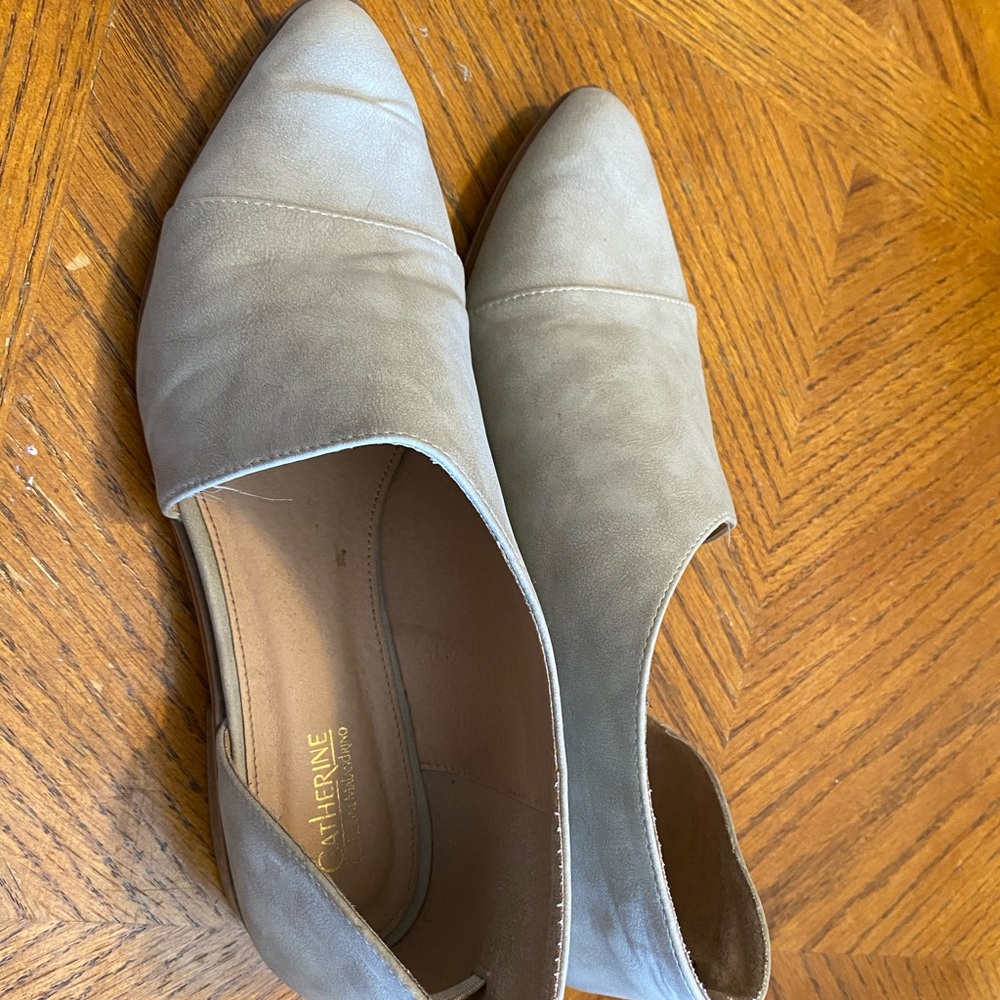 Suede shoes